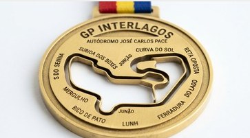 Medalha circuito de Interlagos