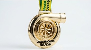 Medalha turbo