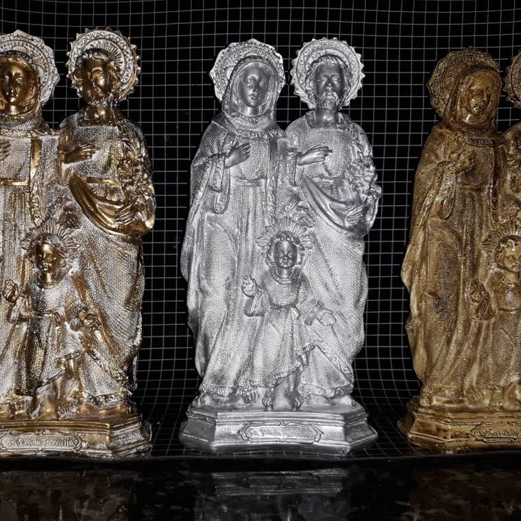 Sagrada Família em resina — troféu em resina produzido pela M Brace